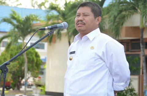 Bupati Amril Mukminin Minta Pimpinan SOPD Awasi Kinerja Bawahan